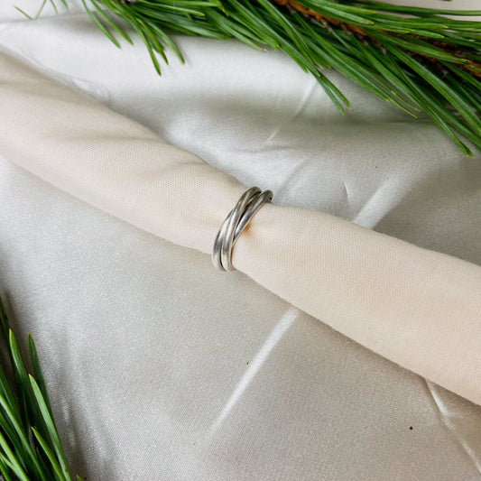 Silver Looped Ring