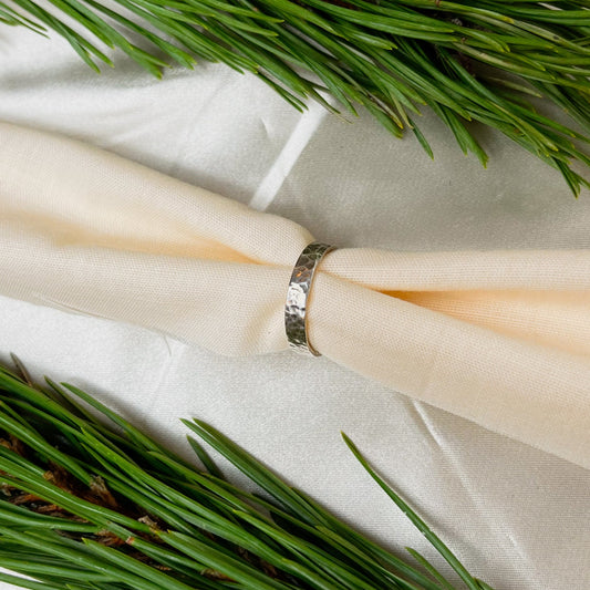 Hammered 5mm Ring